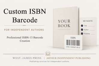 create a print ready isbn barcode for your book cover