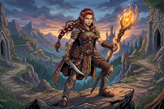 design your comic or fantasy character