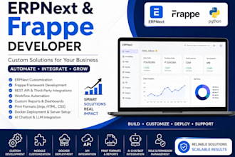 customize, automate, and deploy your erpnext or frappe system professionally