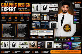 design professional amazon listing images aplus content and brand story