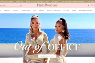 design clothing shopify store design fashion clothing website dropshipping store