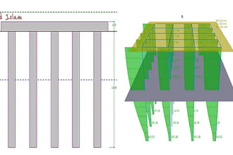 design piles and mat foundations using geo5 and safe