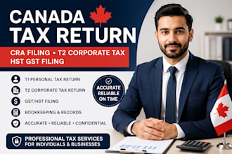 do canada tax return cra filing t2 corporate tax gst hst filing
