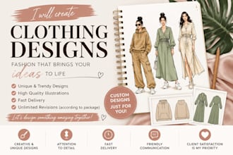 create unique apparel and clothing designs