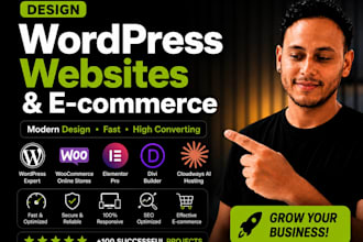 wordpress websites claude divi elementor SEO and ecommerce