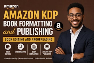 do book editing,bookformatting for amazon KDP developmental editing proofreading