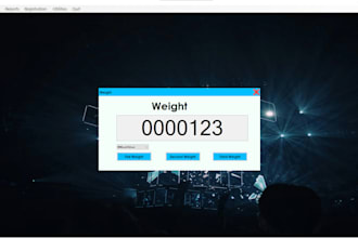 provide customized weighbridge software design in dot net win app