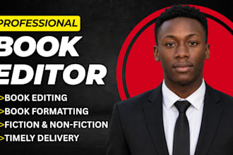 professionally edit and format your ebook for kindle and publishing