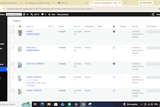 upload and optimize your woo commerce or shopify product listings