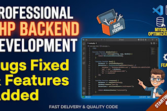 develop PHP backend features or fix bugs