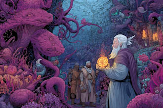 create detailed fantasy character portraits and ttrpg illustrations