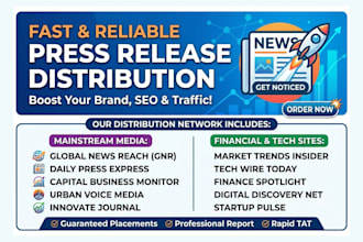 distribute media pr news premium media sites USA wire global UK high da news seo
