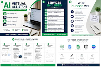 be your ai virtual assistant for research, chatgpt and admin tasks