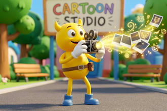 turn your photo into a yellow cartoon character