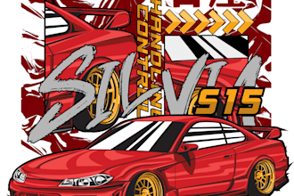 draw vector illustration for car, and any vehicle