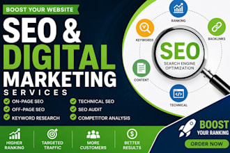 provide complete SEO and digital marketing services