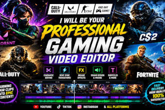edit your valorant, cod, cs2 or any fps game montage