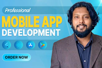develop fast and efficient app in flutter or react native