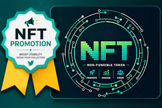 promote nft, playtoearn, metaverse or crypto