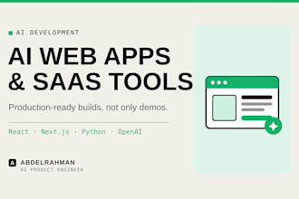 build an ai website or saas tool for your business