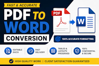 convert PDF to word with accurate formatting