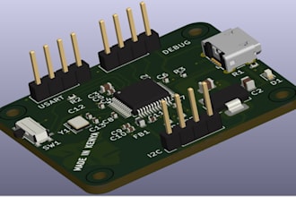 design schematics, pcb boards, gerber files, bom in kicad