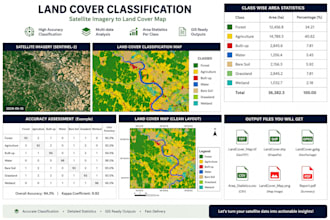 classify land cover using satellite imagery and machine learning
