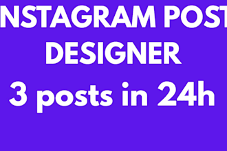 design instagram posts and carousels