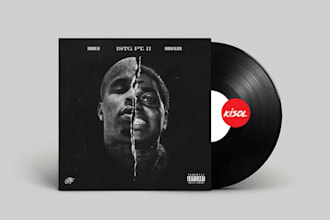design an animated album cover and spotify canvas loop