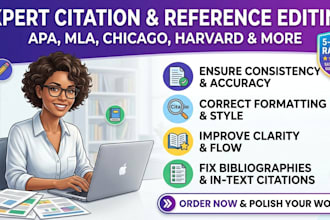 manually verify and edit your references and citations