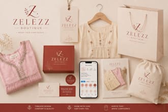 create a complete brand style guide and brand identity