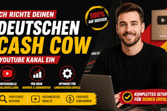 einrichtung eines profitablen deutschen cash cow youtube kanals
