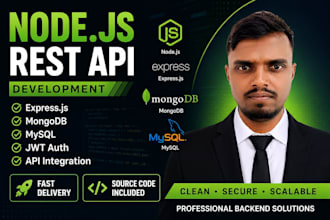 develop secure node js rest API using express and mongodb