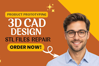 model, fix, edit, repair, modify stl file and optimize stl file for 3d printing