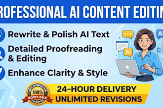 edit and humanize chatgpt ai content into natural english