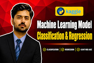 build classification and regression models for your dataset