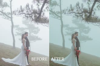 professionally edit wedding photos and design wedding albums