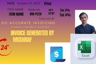 do automated invoicing   24 hours