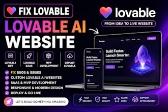 fix lovable, lovable ai website, lovable dev, lovable saas mvp deploy lovable ai
