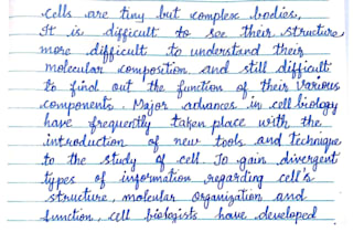 write handwritten notes, letters and documents