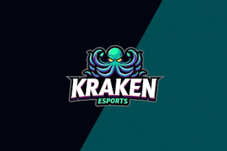 design outstanding kraken octopus logo in very short time