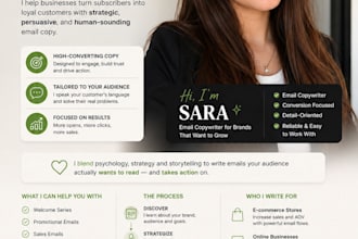 do email copywritig for sales
