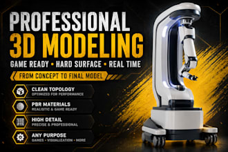 create high quality hard surface 3d models in blender
