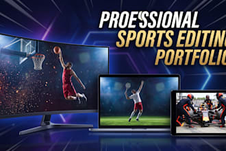 do different sports and football highlights video editing