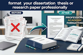 format your dissertation thesis or research paper professionally