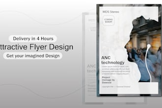 design attractive flyer for your event or business