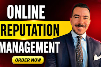 online reputation management for brand, reverse SEO, personal brand reputation