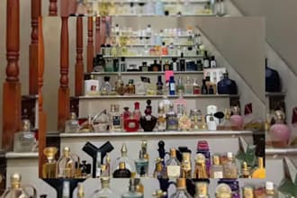 formulate custom perfume, luxury fragrance and signature scent formula