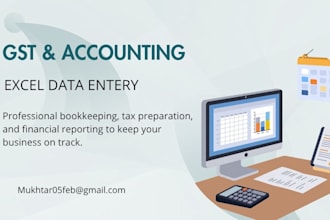 do gst reconciliation accounting, and prepare audit reddy balance sheet