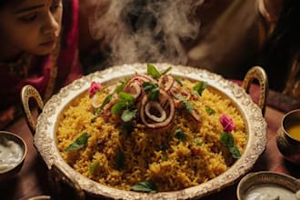 create cinematic ai food photography and restaurant images